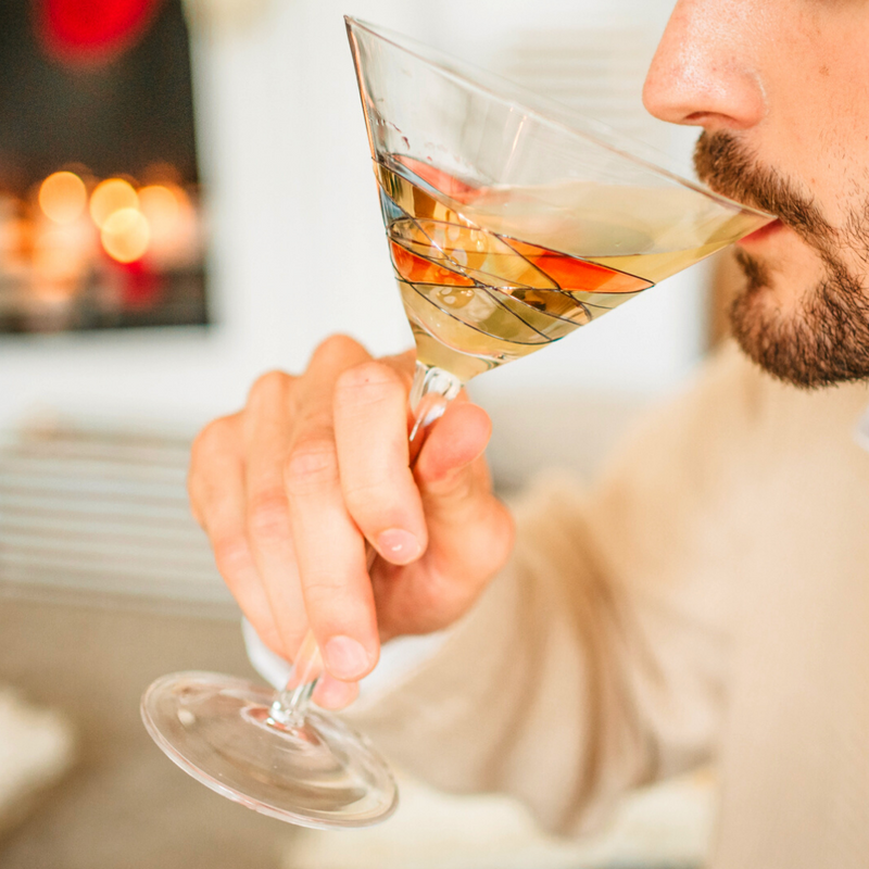 Barcelona 'Sagrada' Martini Glasses UK Barcelona