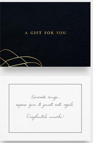 Hand-written Gift Message - UK Cornet Barcelona
